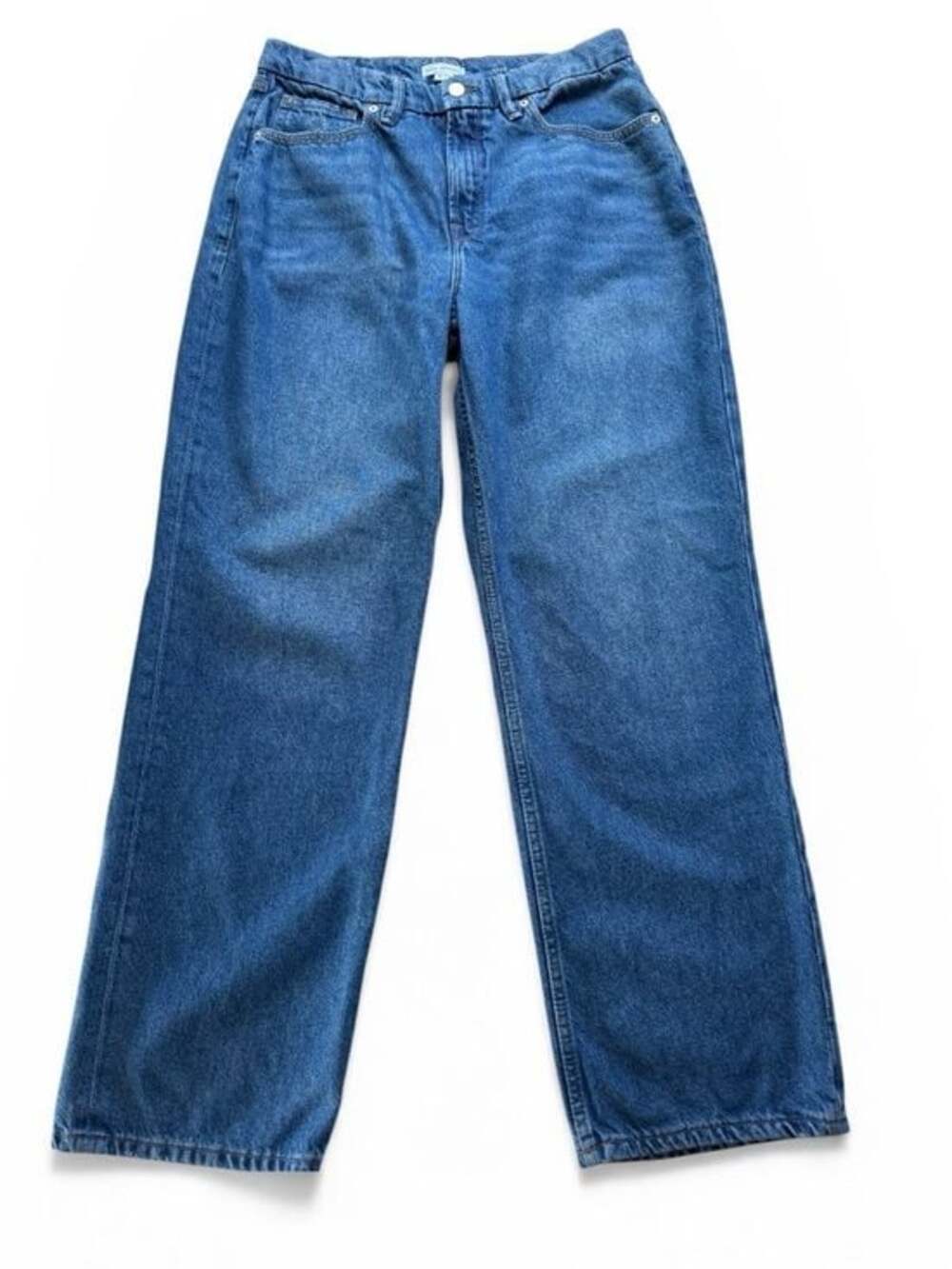 NWOT Good American - Good 90s Mid Rise Baggy Jean - Sz 8/29 - Medium Wash